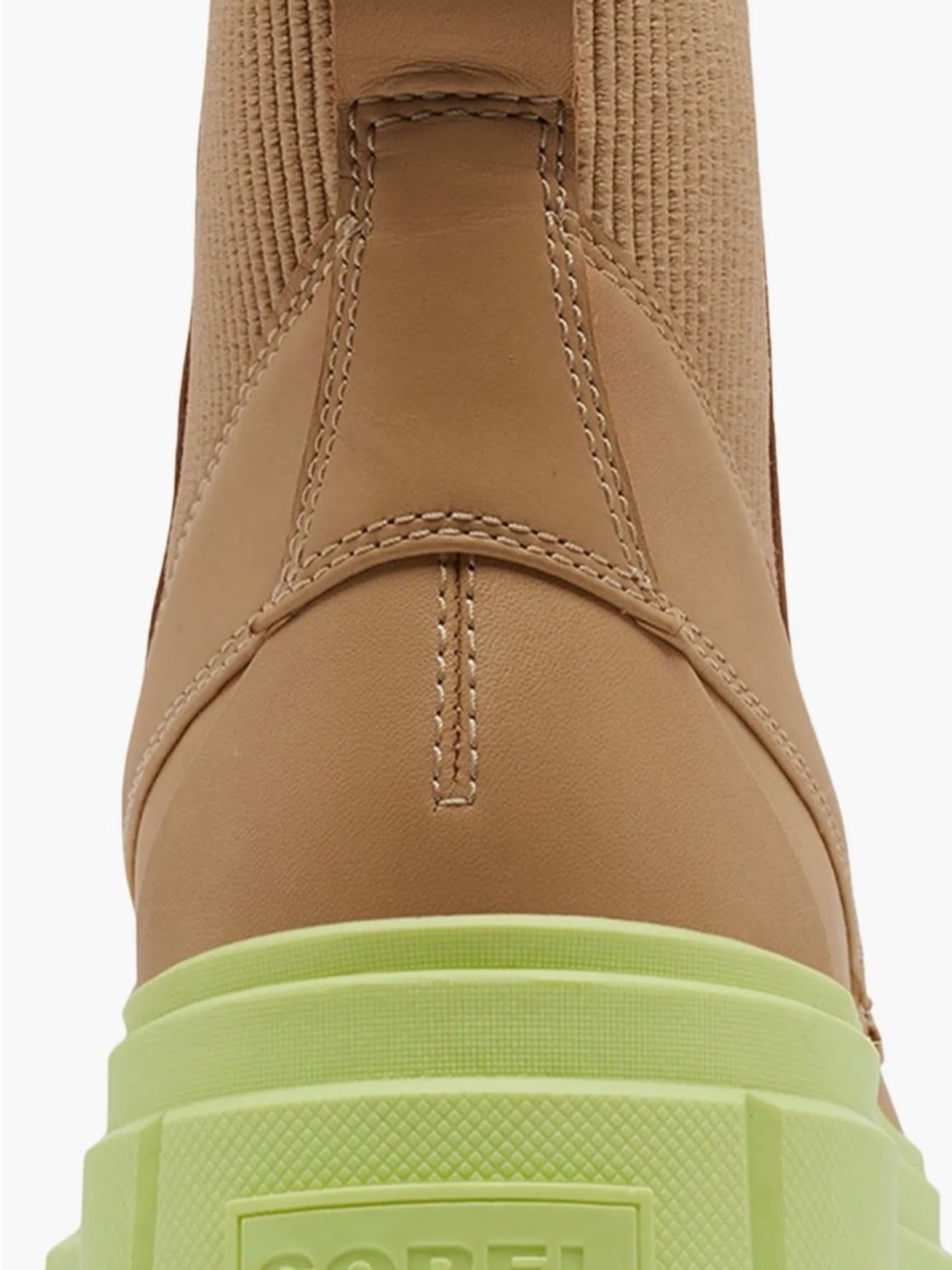 NWT Sorel Caribou Waterproof Chelsea boot 8.5 or 9 canoe green women’s - Picture 5 of 8